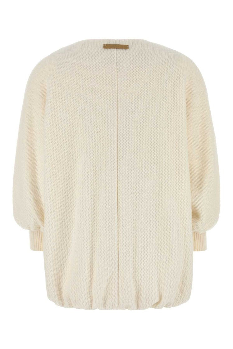 Max Mara Ivory Wool Blend Cirino Jacket