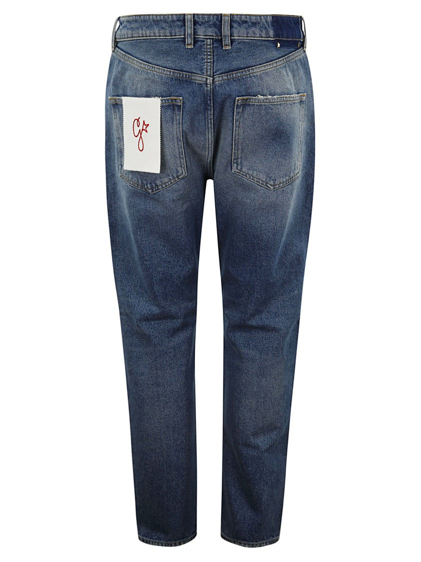 Golden Goose Cropped Flare Jeans