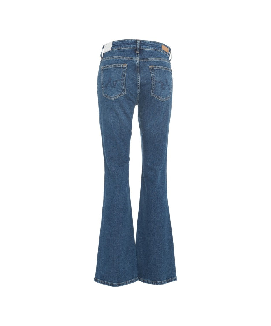 Ag Jeans Flared High-Waisted Denim Jeans