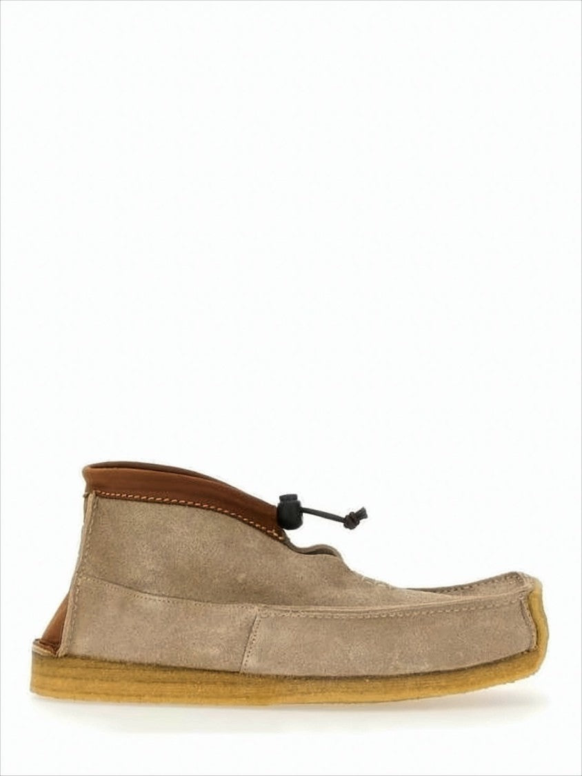 Woburn Walk Suede Loafers With Adjustable Toggle Closure