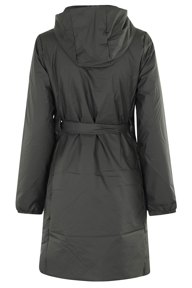 Rains Long Waterproof Jacket With Adjustable Hood