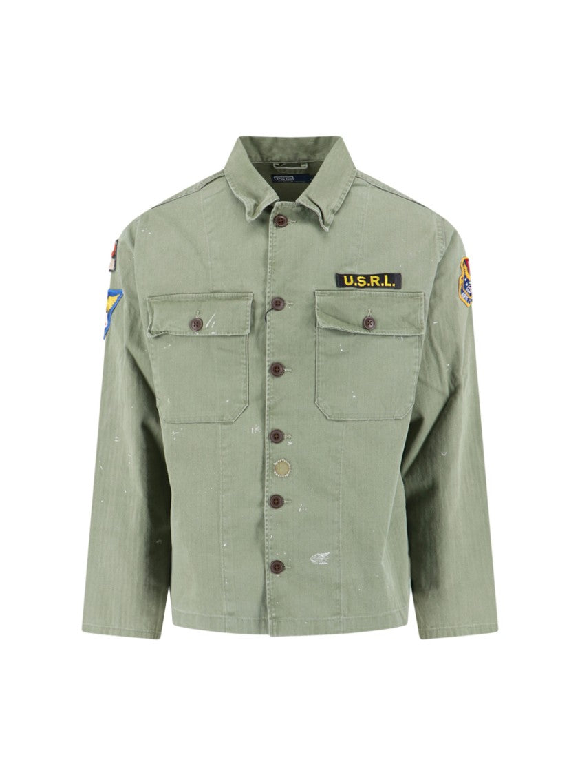 Polo Ralph Lauren Patch Shirt Green