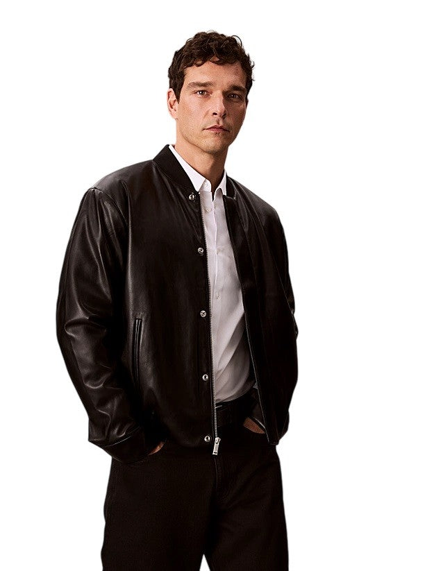 Calvin Klein Modern Bomber Windbreaker With Padded Quilted Lining