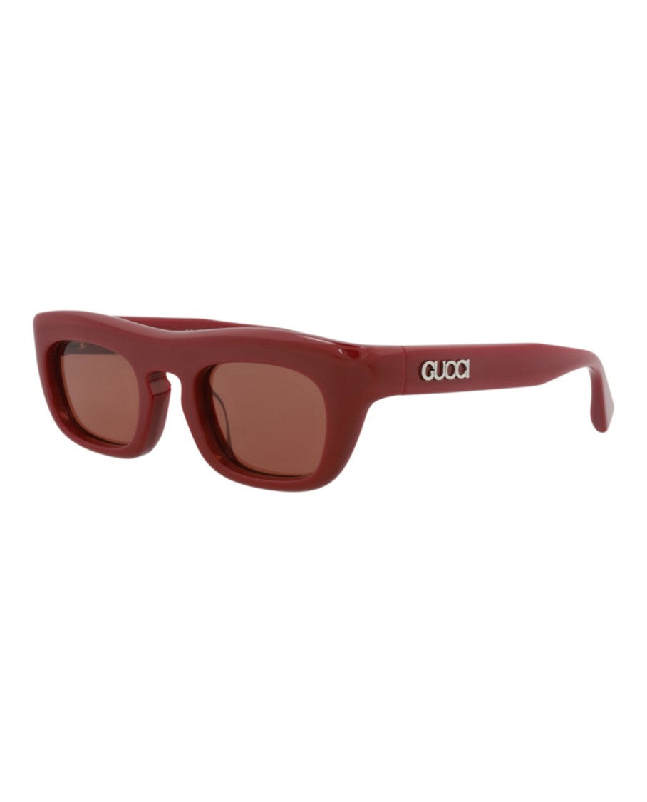Gucci Square-Frame Recycled Acetate Sunglasses