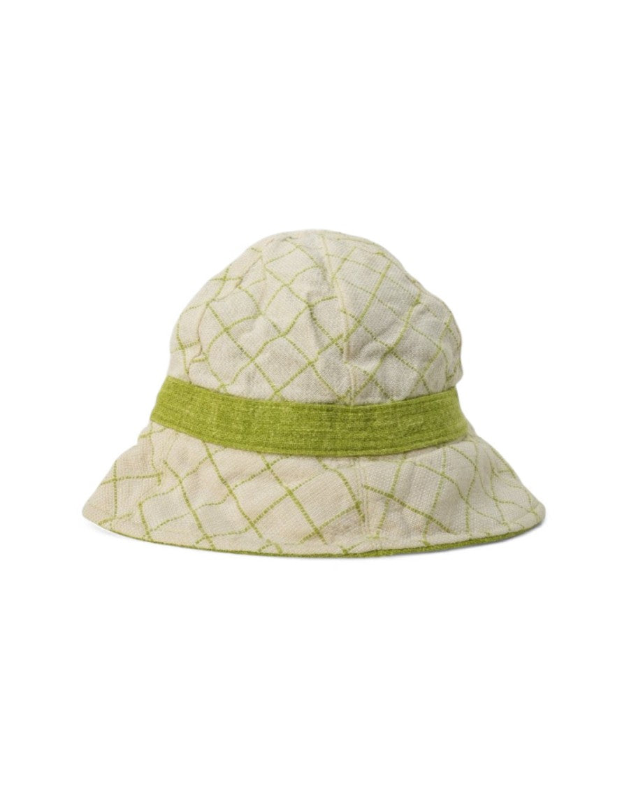 Dior Cloche Hat – Green Fabric