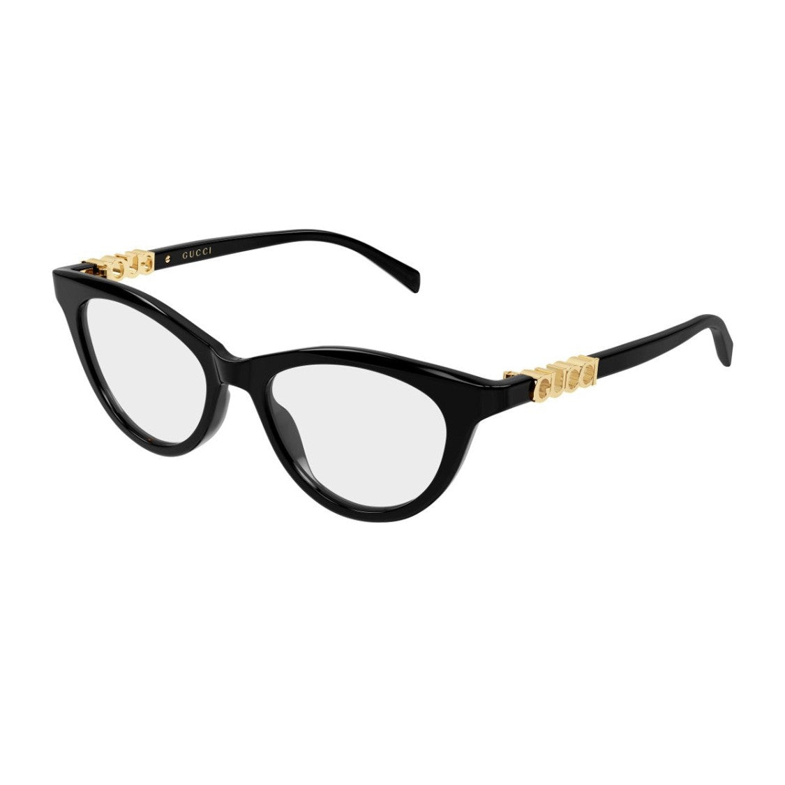 Gucci Black Gg2034o Recycled Acetate Butterfly Eyeglasses