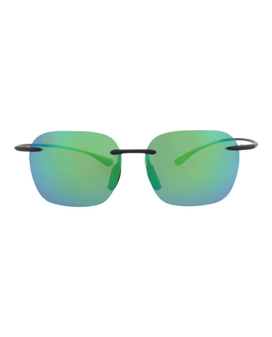 Maui Jim Square-Frame Nylon Sunglasses With Polarized Reflective Lenses