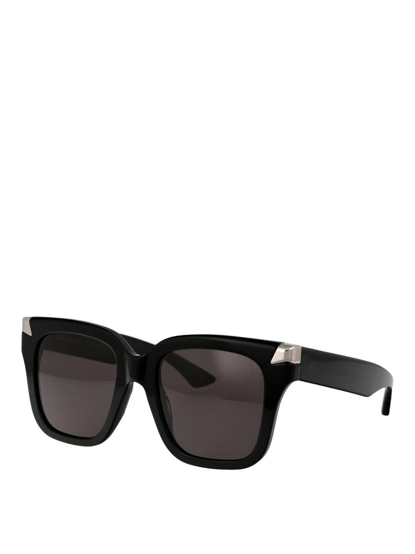 Alexander Mcqueen Bold Oversized Black Sunglasses
