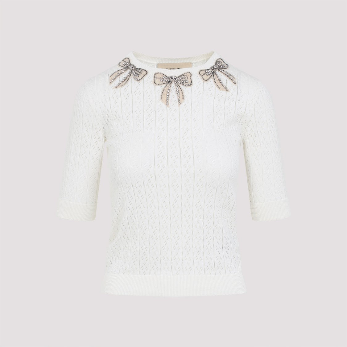 Valentino Soft Cotton White Sweater