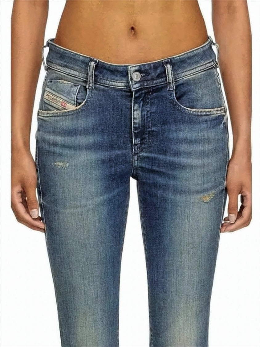 Diesel Bootcut Jeans With Classic Five-Pocket Design