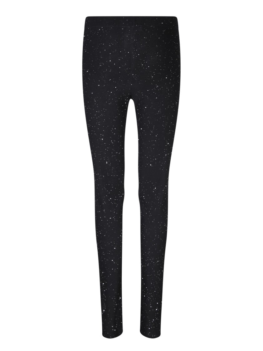 Fabiana Filippi Sparkling Detail Trousers With Wool Blend And Fit