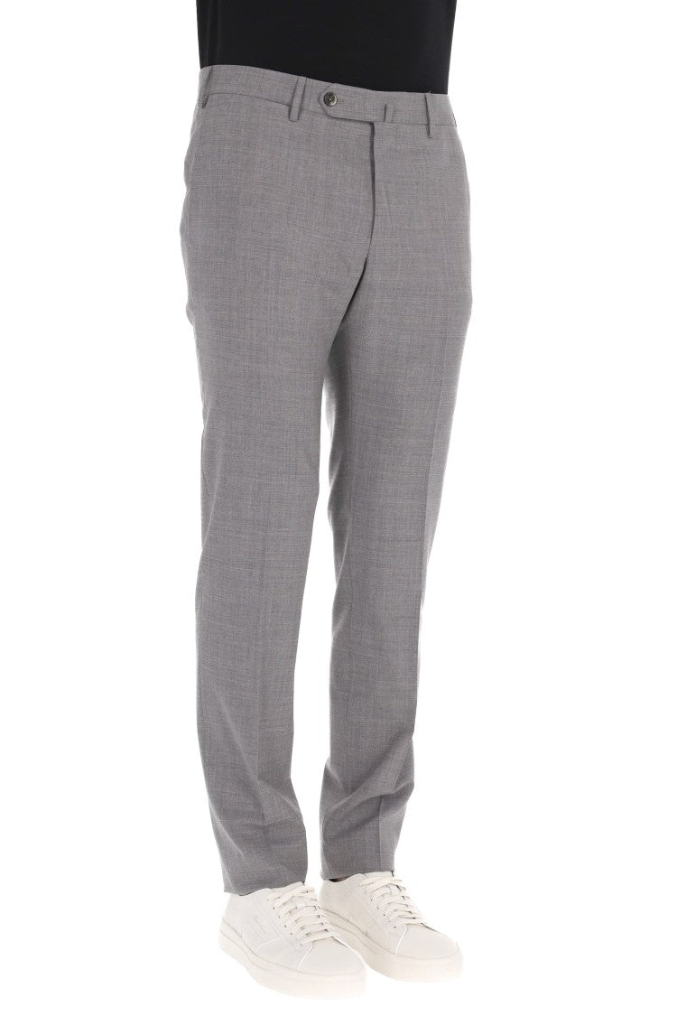 Pt Torino Super Slim Fit Virgin Wool Trousers