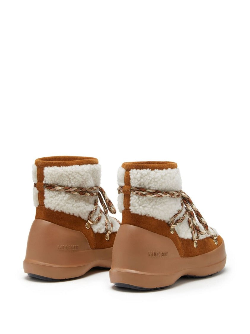 Moon Boot Moon Boot Ankle Boots With Shearling