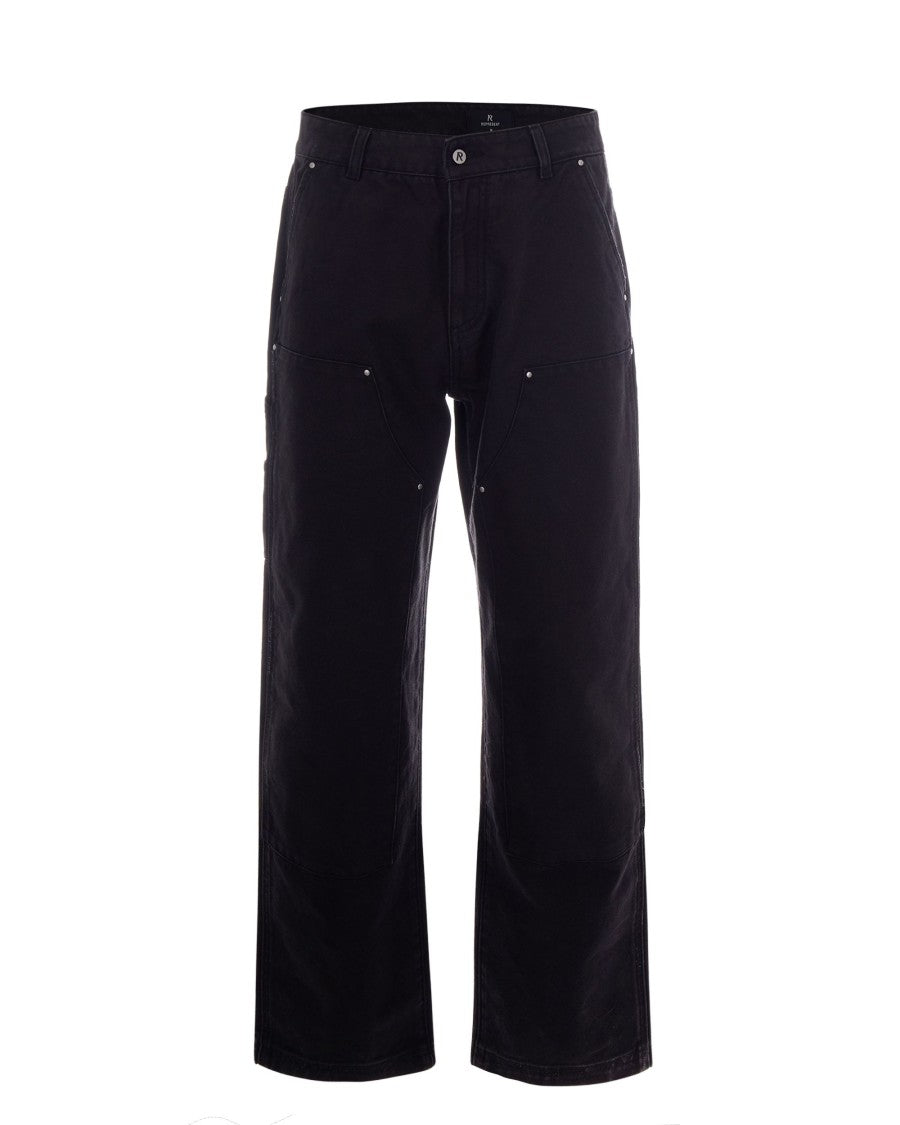 Represent Washed Black Heaton Pants