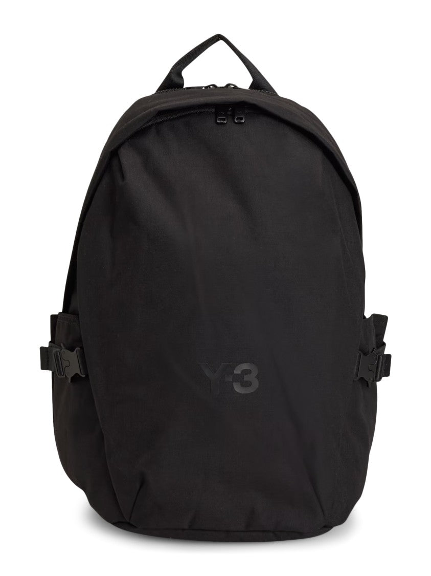 Y-3 Rounded Silhouette Backpack With Adjustable Straps