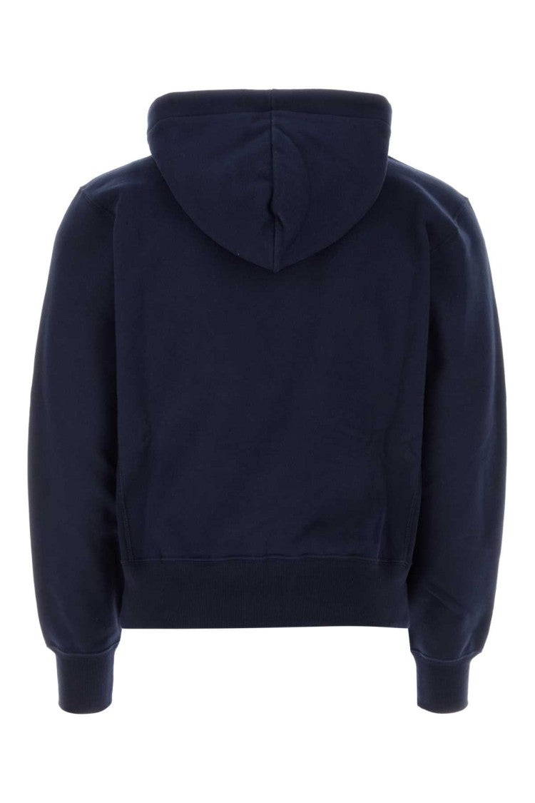 Saint Laurent Midnight Blu Cotton Sweatshirt