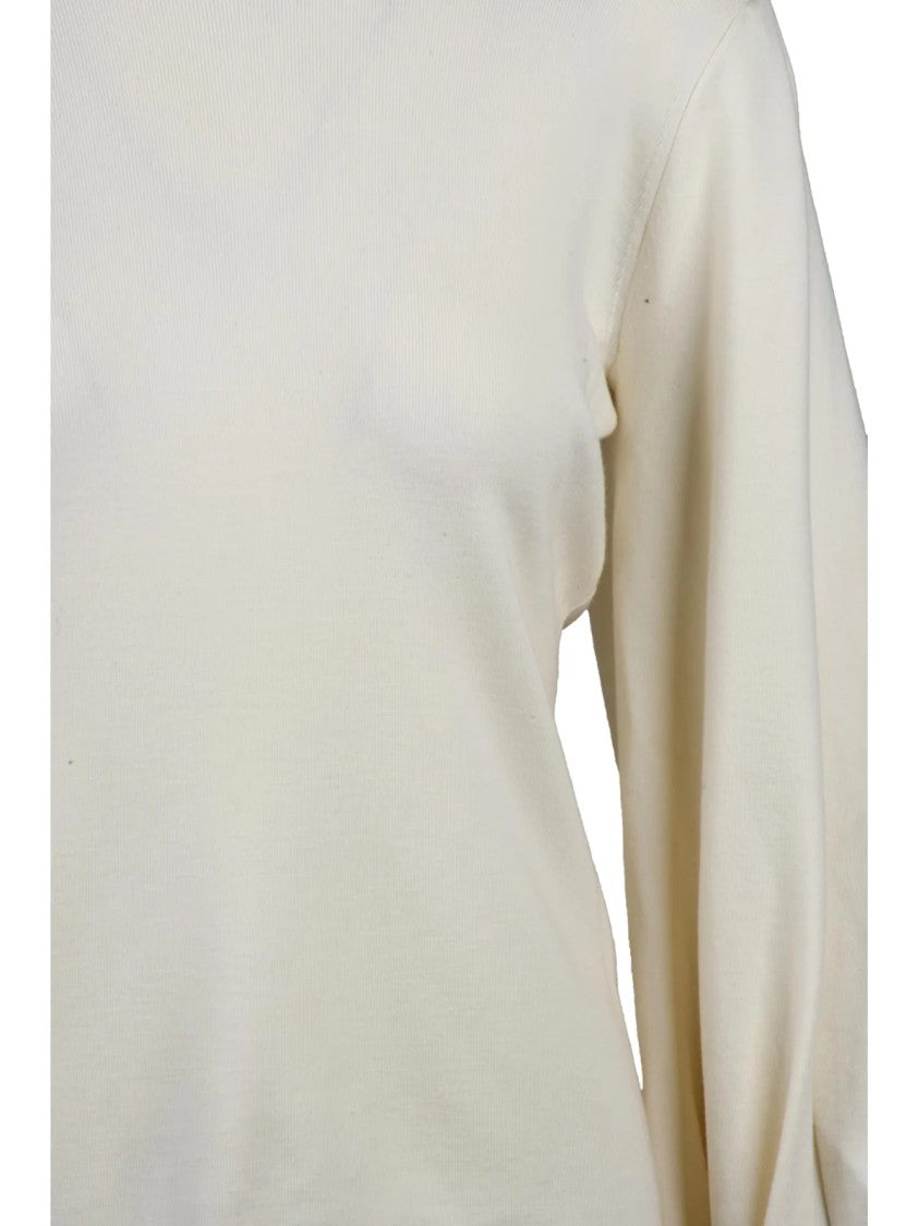 Chloé Ciclista Sweater With Puff Sleeves And Decorative Cuffs
