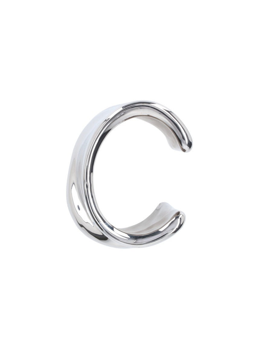 Courrèges Silver Melting 32 Degrees Sculptural Bracelet