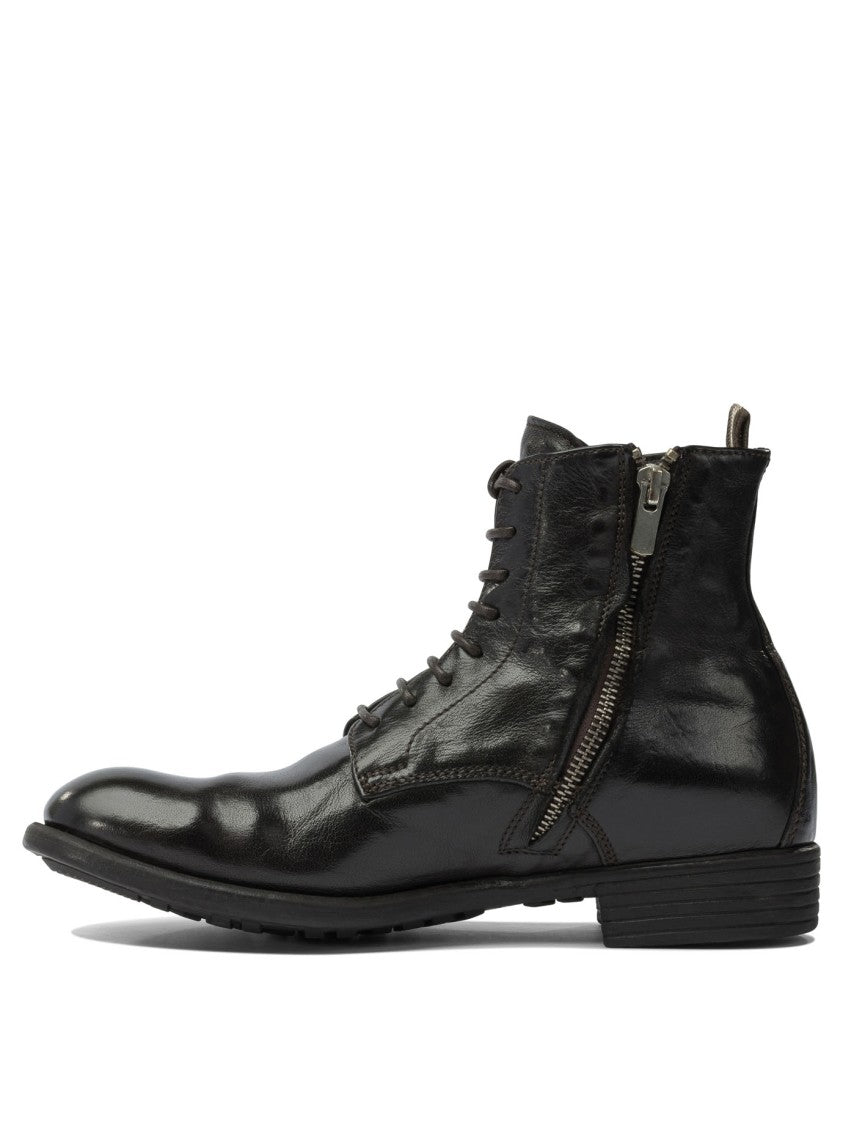 Officine Creative "Calixte 002" Lace-Up Ankle Boots
