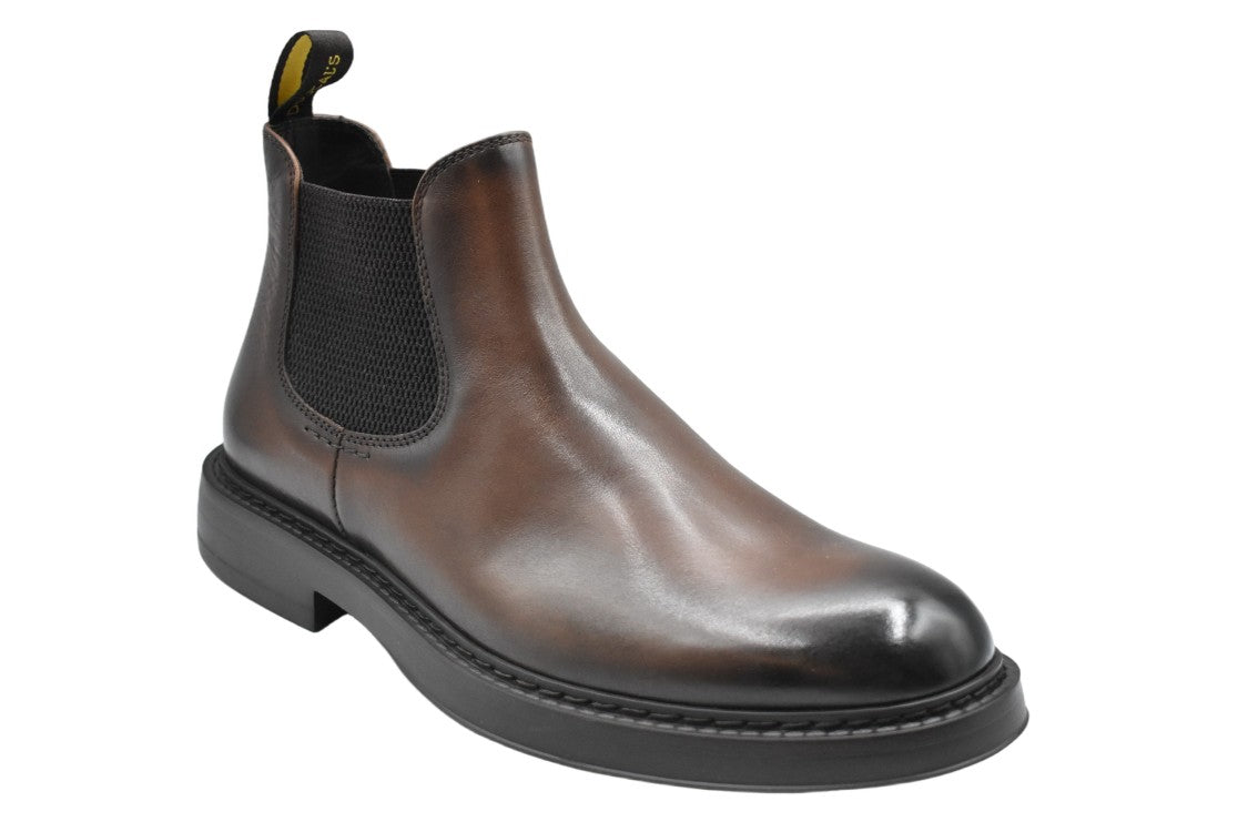 Doucal's Brown Leather Ankle Boots