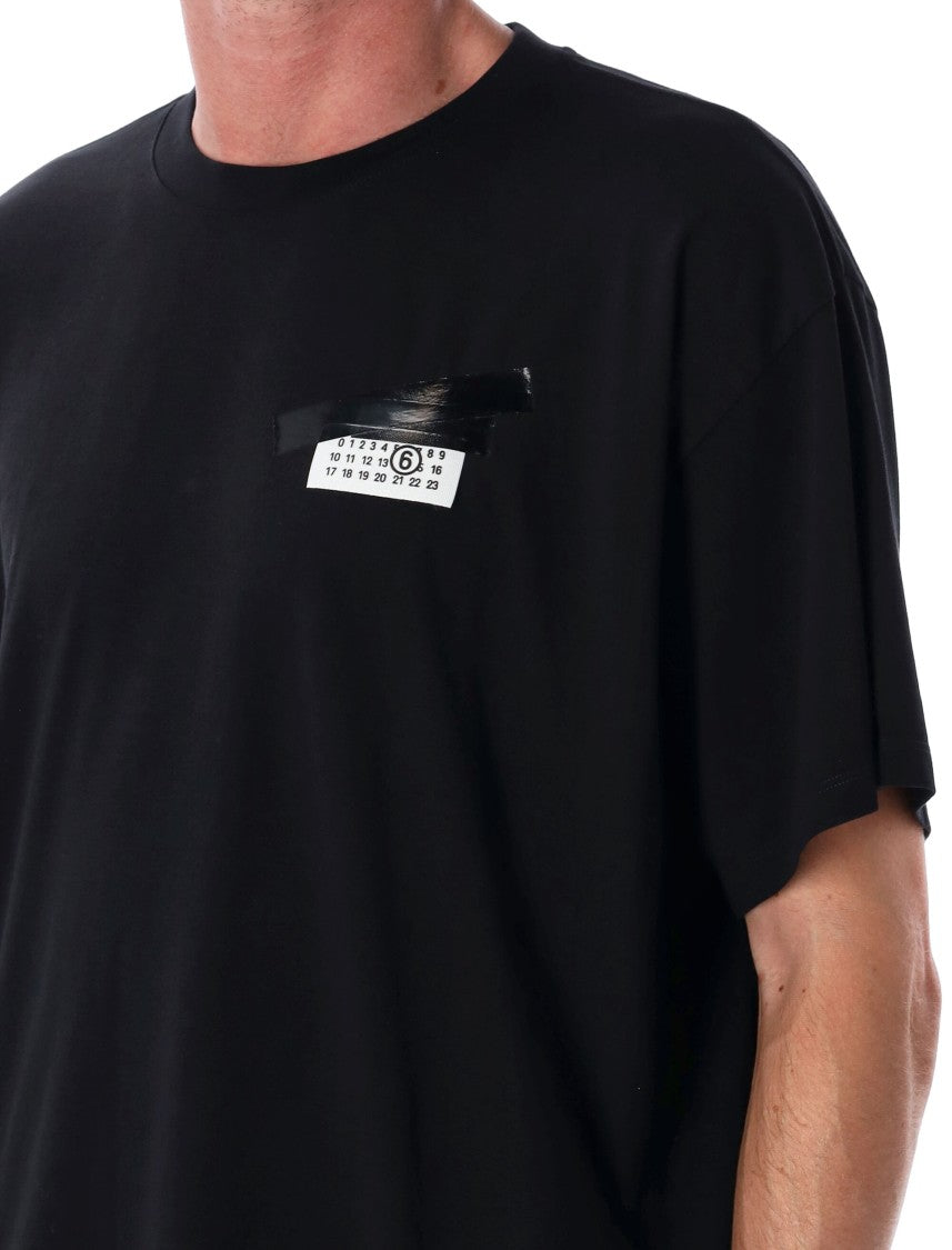 Mm6 By Maison Margiela Trompe L’Oeil Printed Cotton T-Shirt
