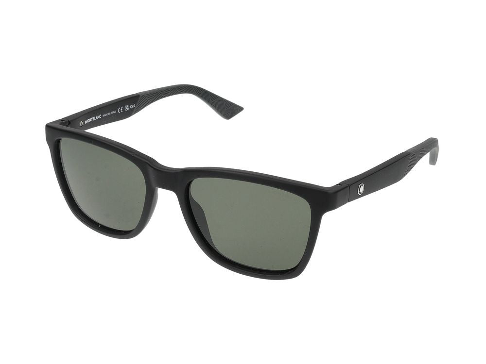 Montblanc Sunglasses Mb0399s 002 Black Black Grey 55/18/145