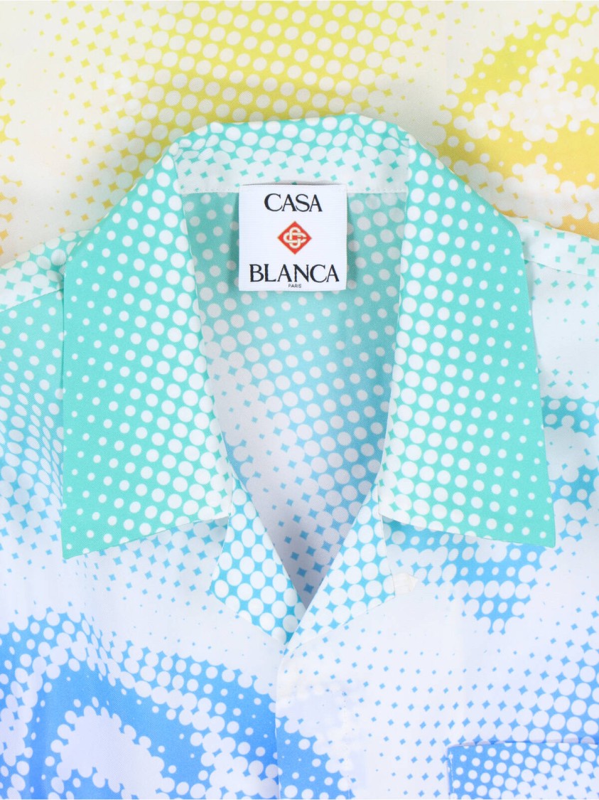 Casablanca "Halftone Logo" Shirt Multicolor