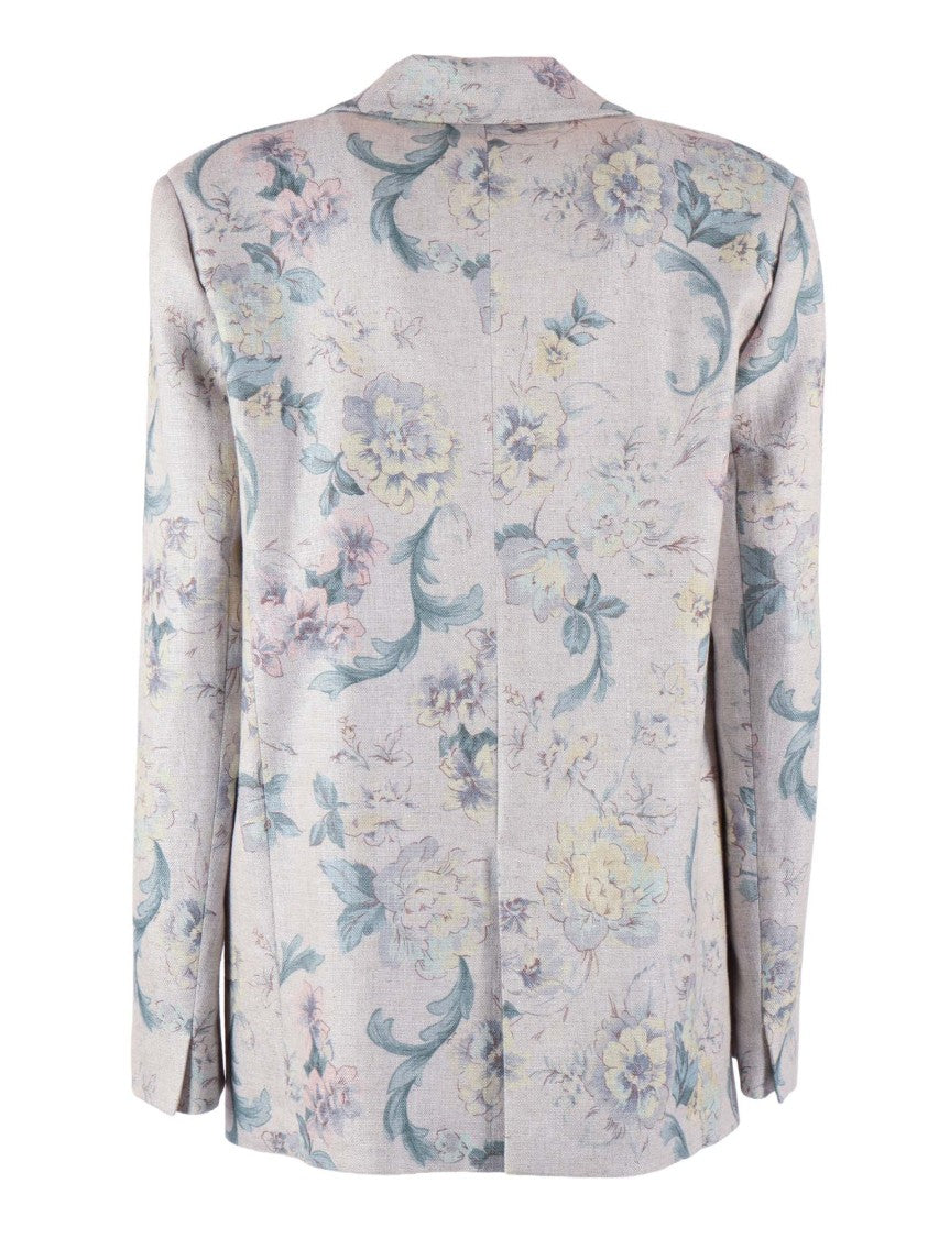 Forte Forte Peonia My Love Viscose Linen Blazer