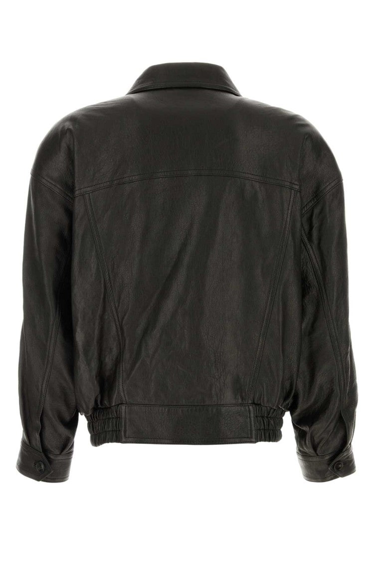 Saint Laurent Black Leather Jacket