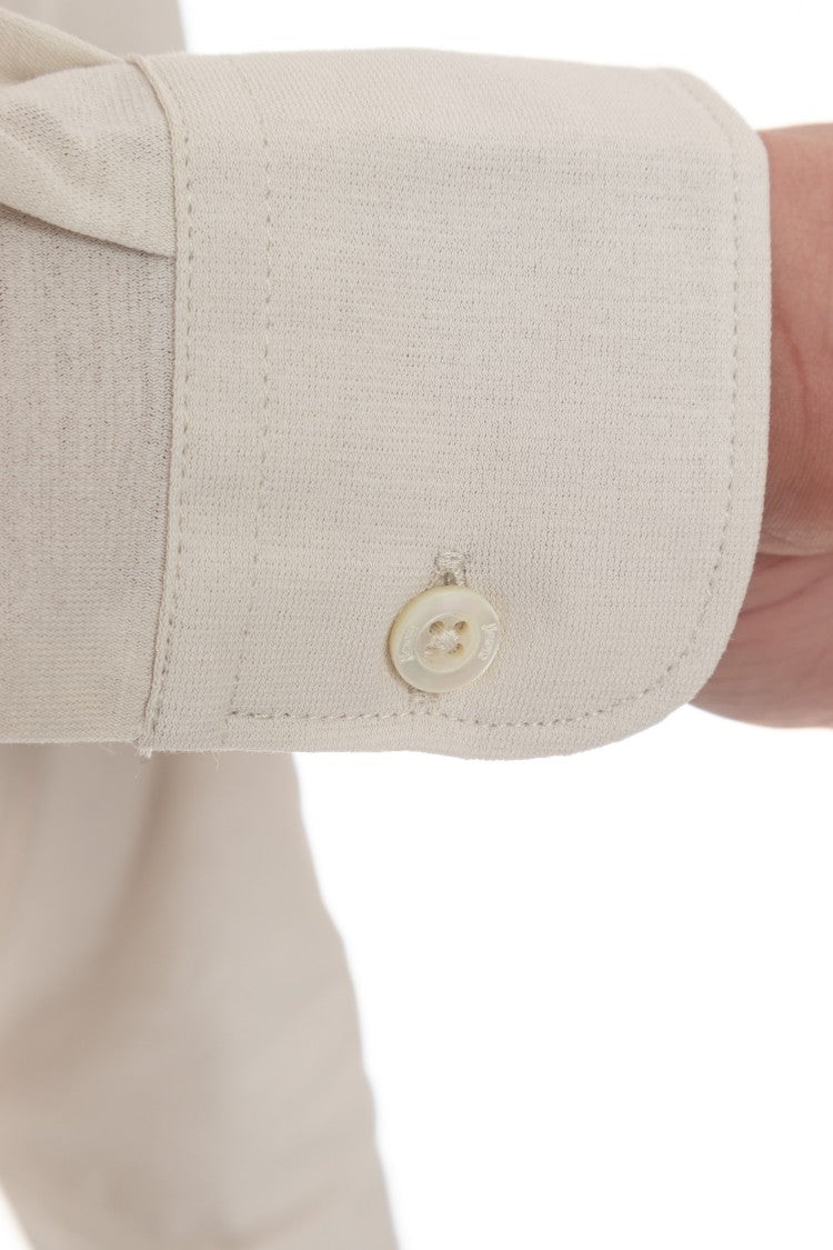 Herno Cotton Crepe Shirt-Polo