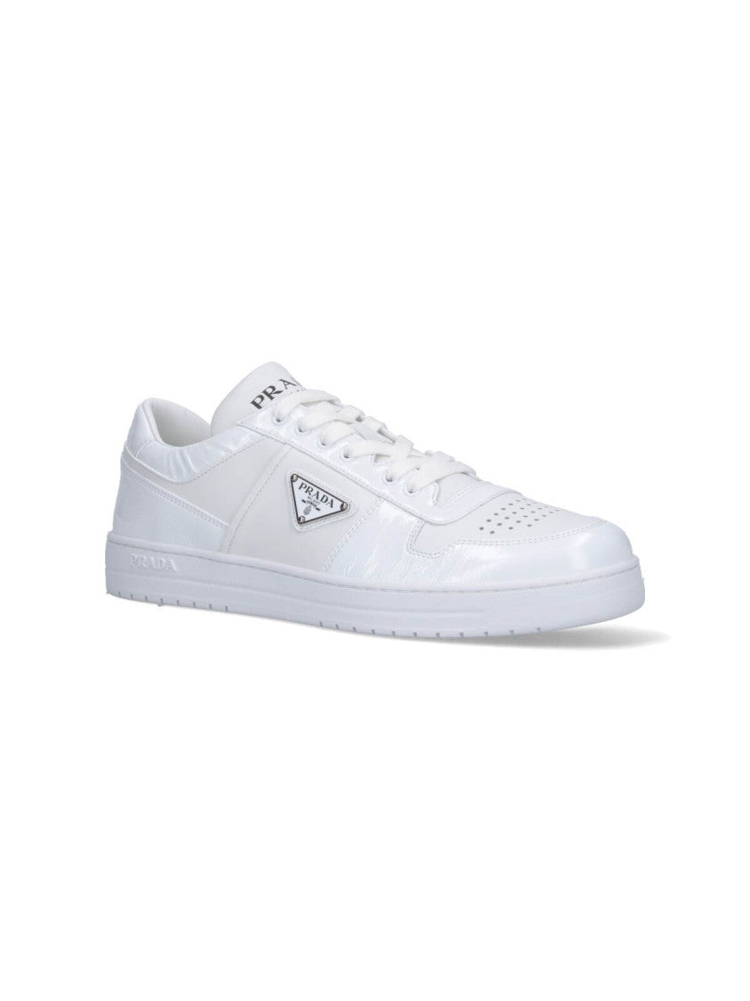 Prada "Downtown" Sneakers – White