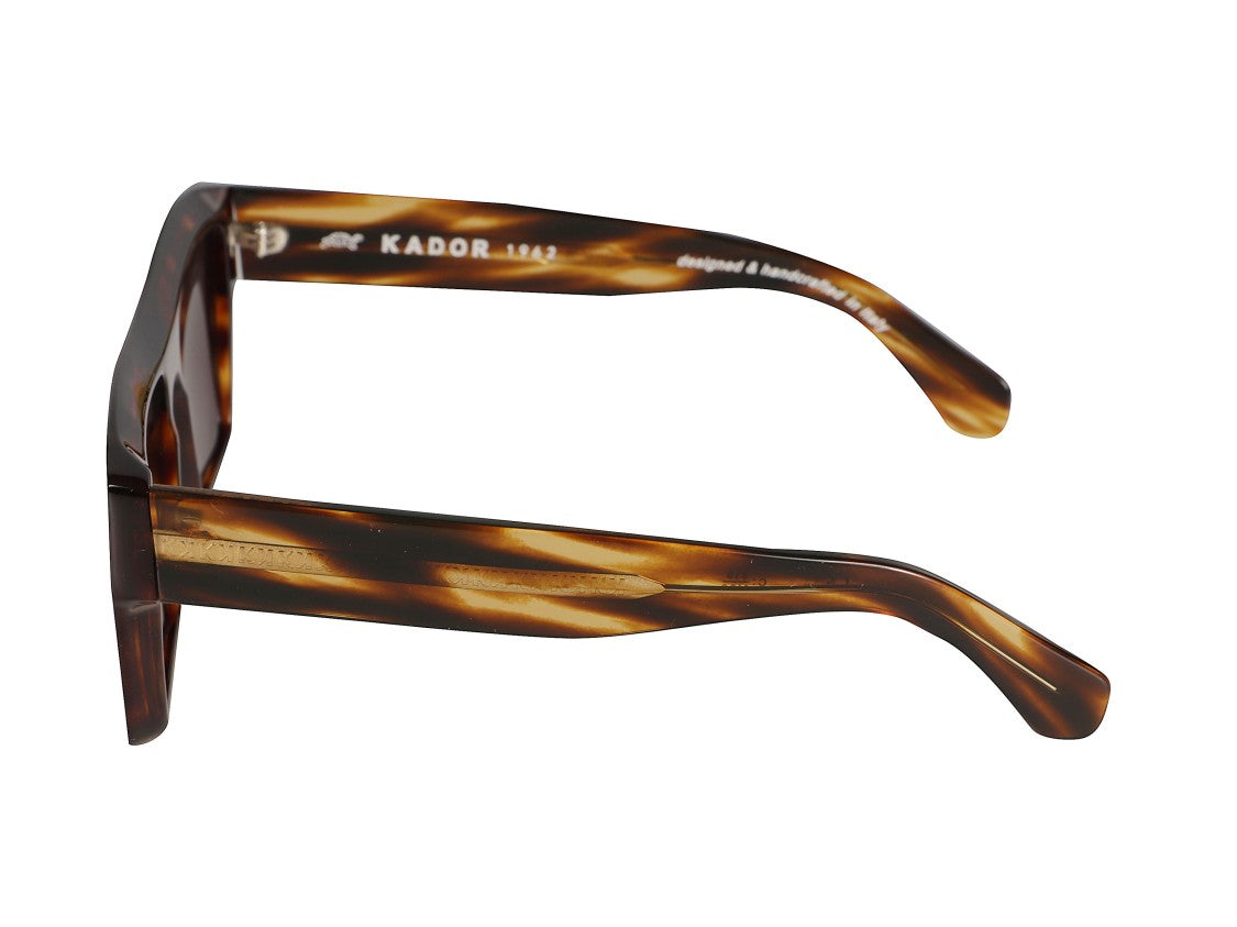 Kador Tortoiseshell Bandit 1 Oversized Square Sunglasses