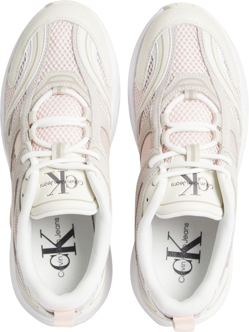 Calvin Klein Pink Sneakers With Modern Silhouette