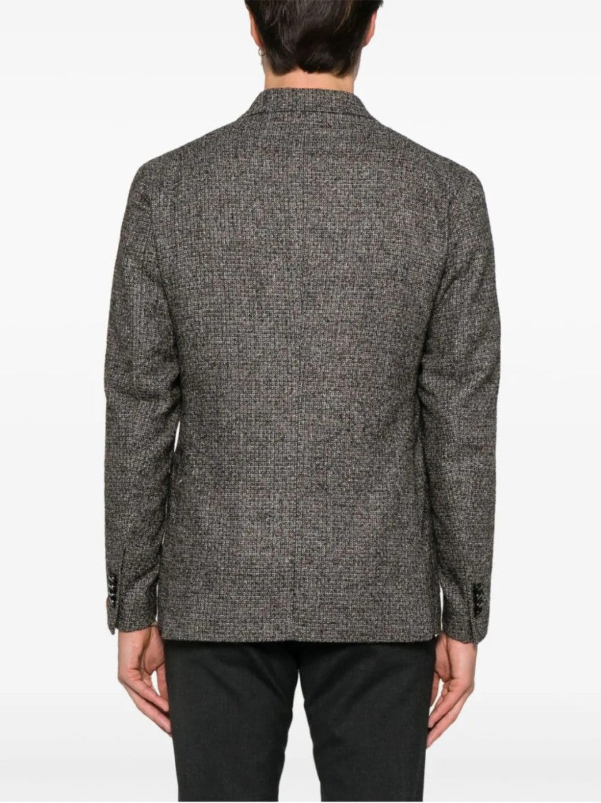 Tagliatore Double-Breasted Wool Blend Jacket
