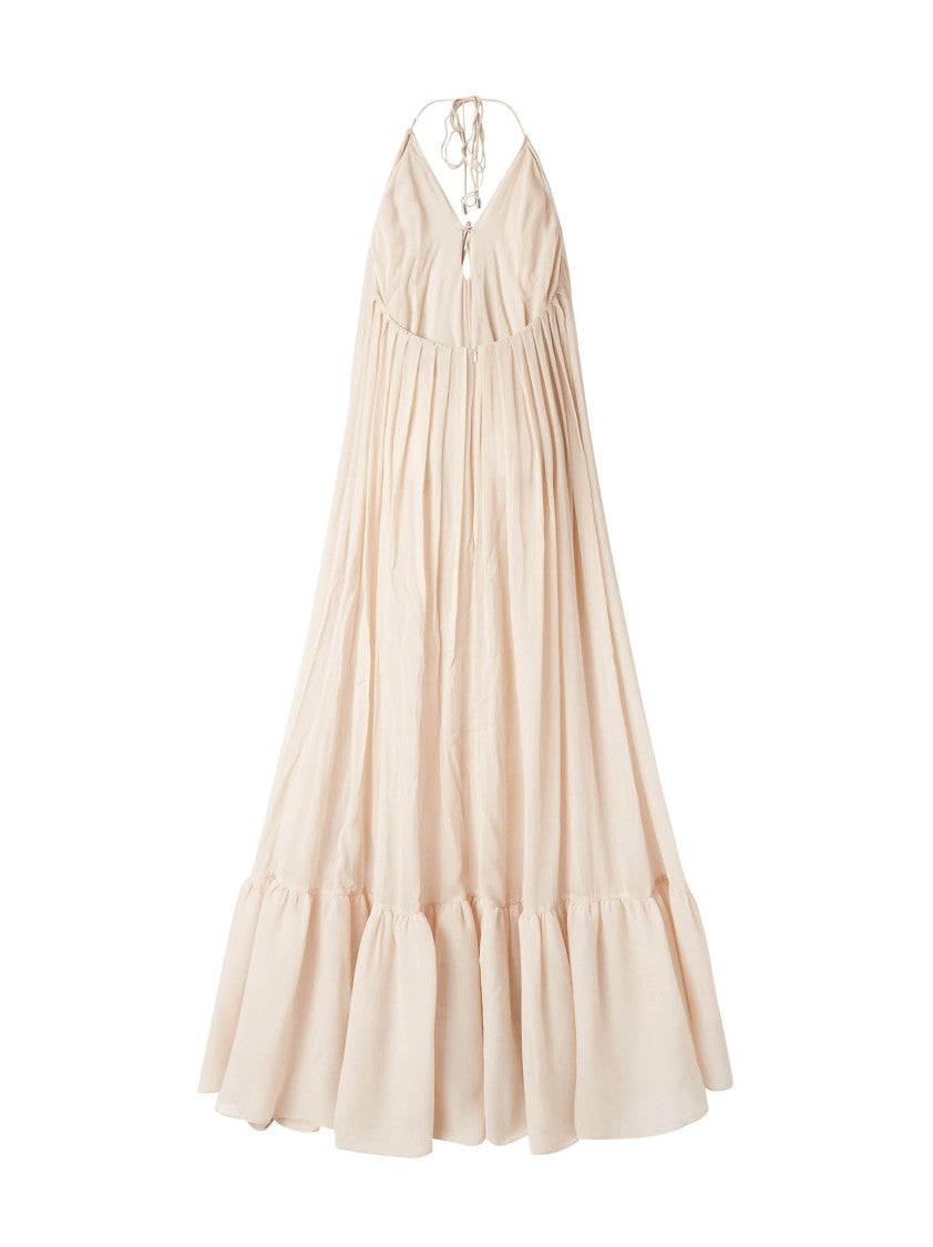 Pinko Long Flared Georgette Dress