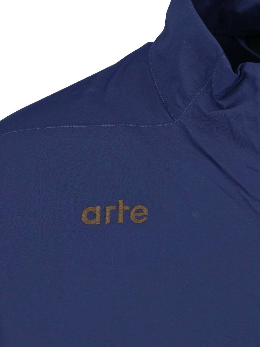 Adidas Blue Z.N.E. Full Zip Stand Collar Tracktop Jacket