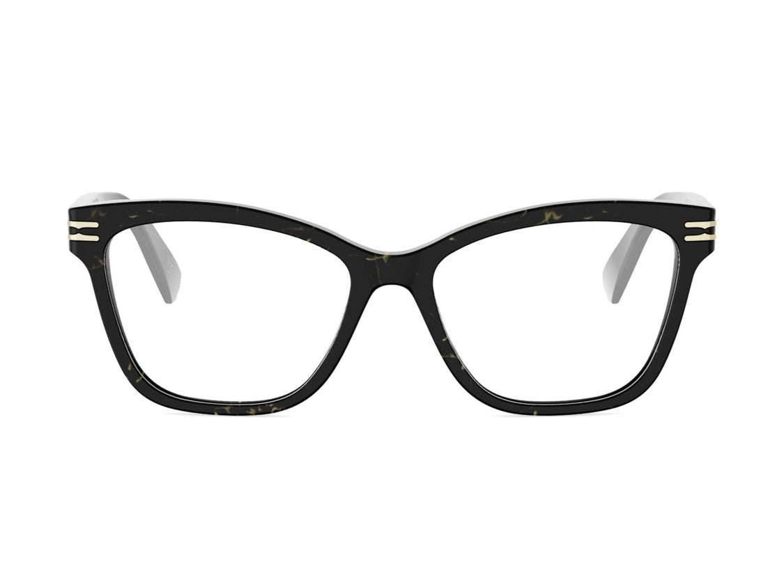 Bulgari Bv50009i Gold Detail Oversized Square Eyeglasses
