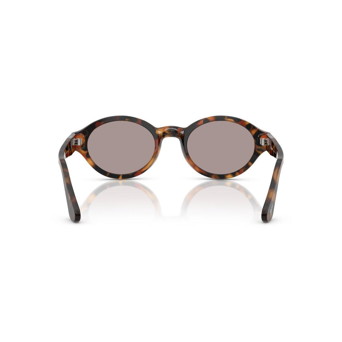 Persol 0Po3378s Tortoiseshell Oval Sunglasses With Metallic Detail