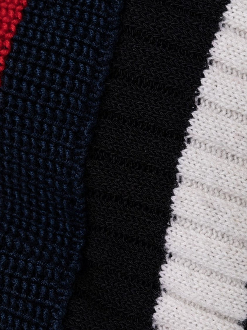 Balmain Mini Dress Featuring Striped Pattern And Gold-Tone Buttons