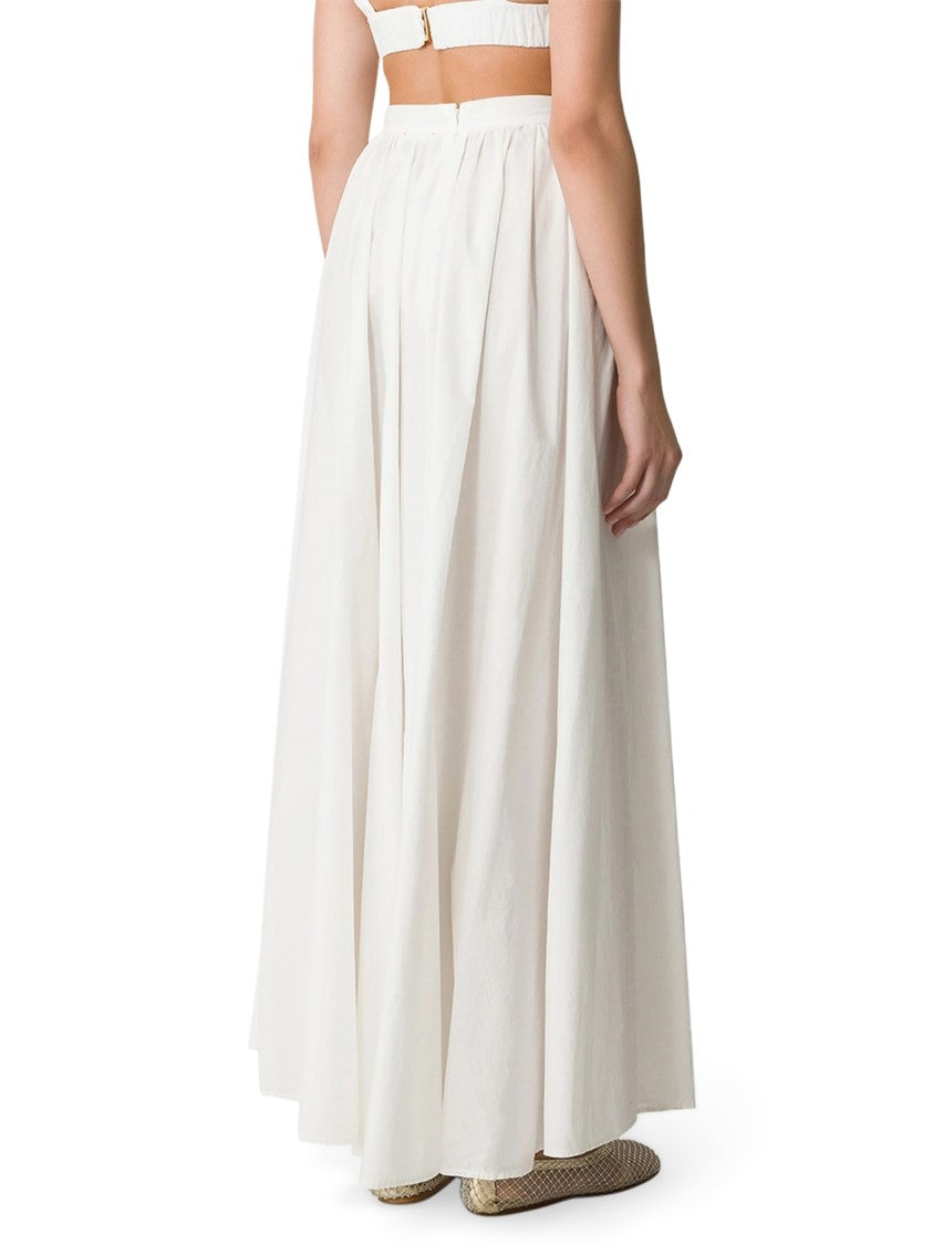 Forte Forte Bci Cotton Poplin Long Skirt