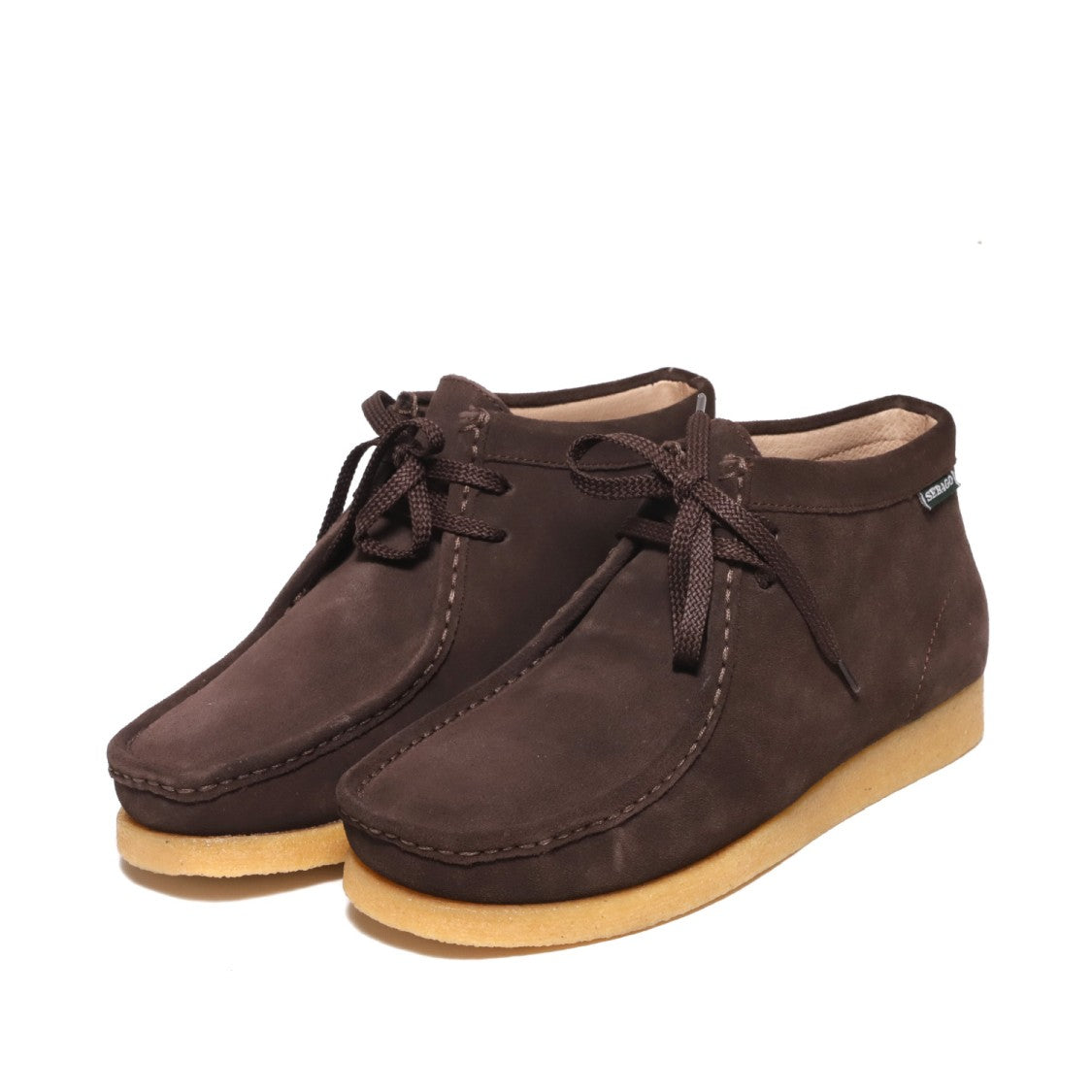 Sebago Koala Model Ankle Boot In Soft Brown Suede