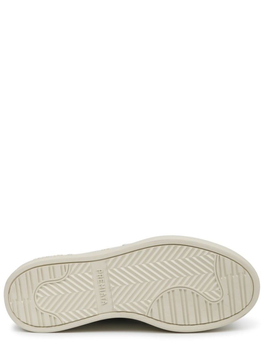 Premiata Claudia Textured Upper Cushioned Sneakers