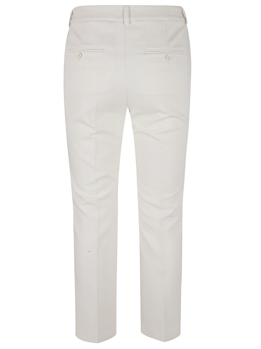 Max Mara Tailored Straight-Leg Trousers With Clean Front