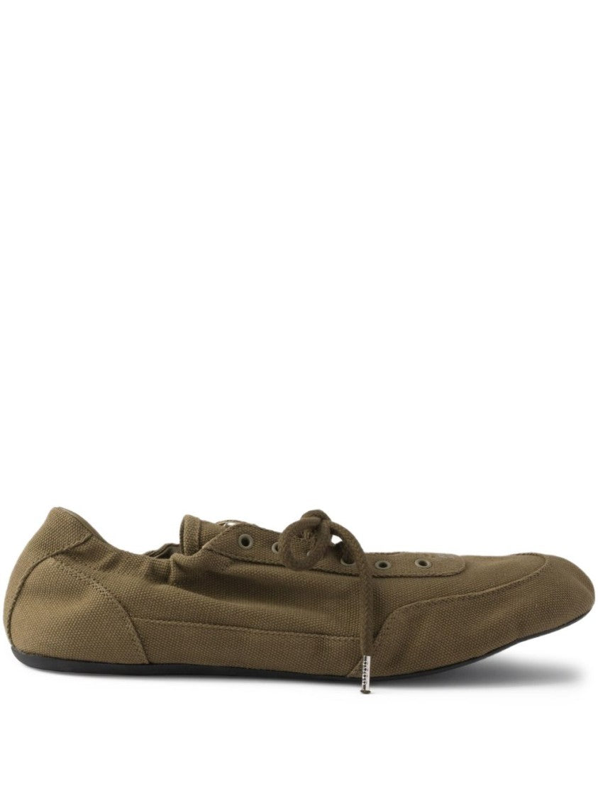 Prada Collapse Canvas Vintage Finish Sneakers