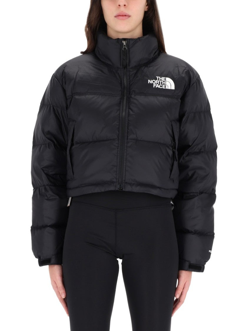 The North Face Nuptse Cropped Quilted Down Jacket