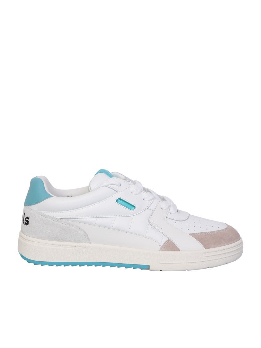 Palm Angels White Low-Top Sneakers