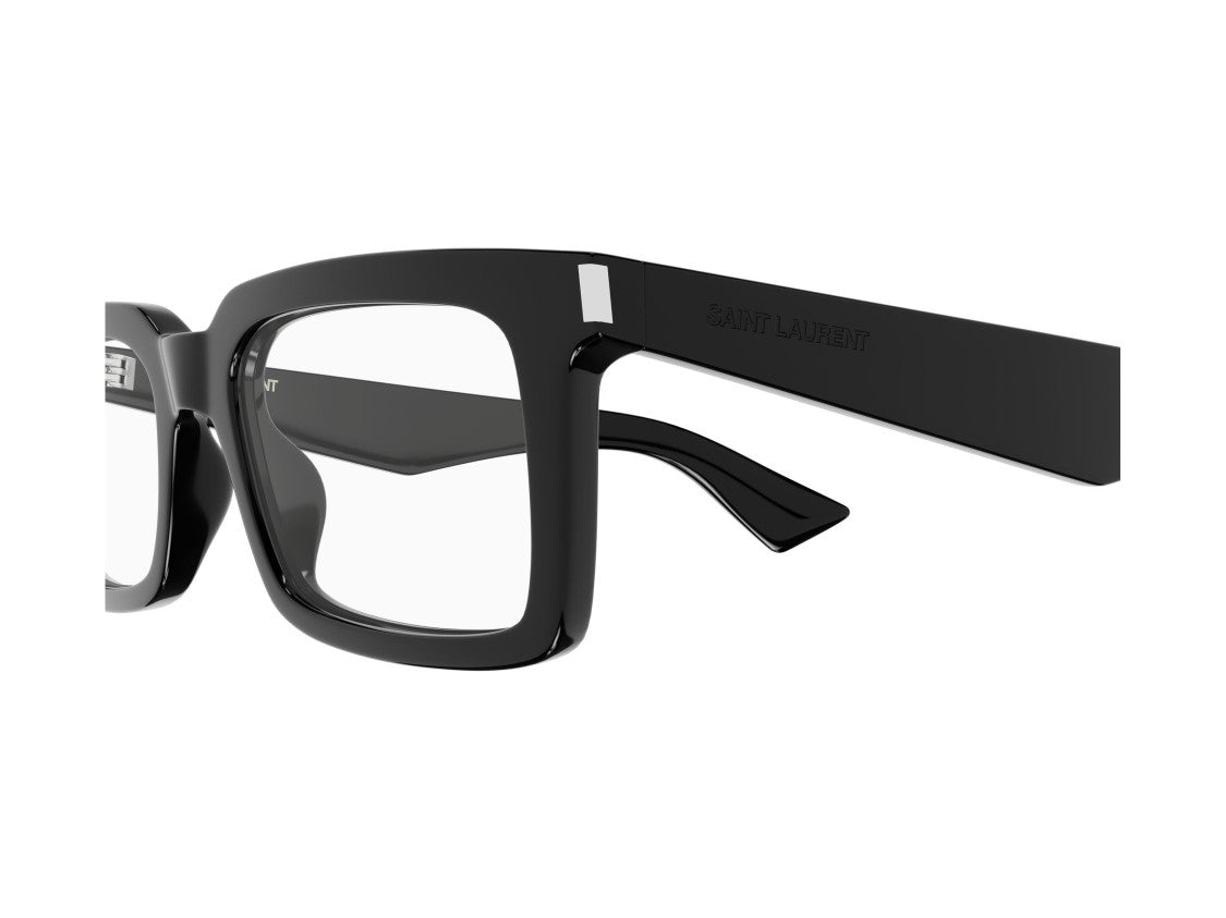 Saint Laurent Sl 860 Opt Metallic Accent Oversized Square Sunglasses
