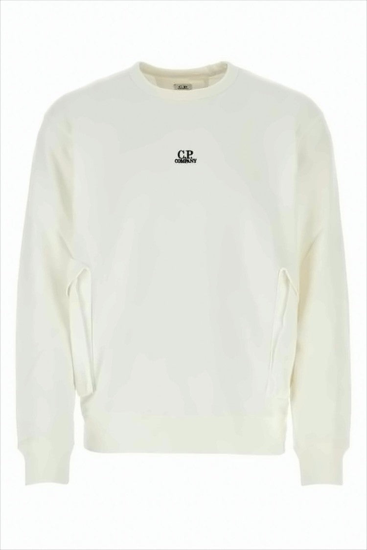 C.P. Company Long-Sleeve Crewneck Shirt With Integrated Pockets