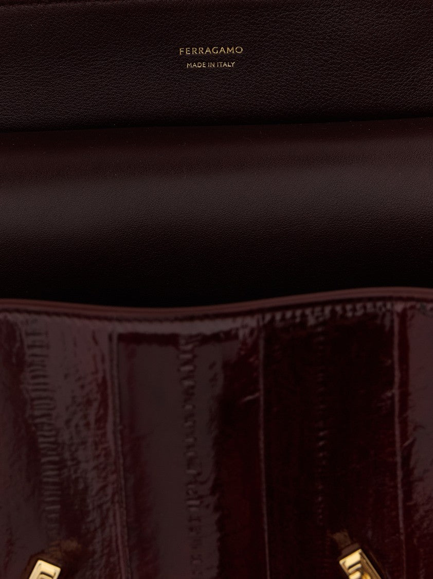 Ferragamo 'Hug Soft (M)' Shoulder Bag