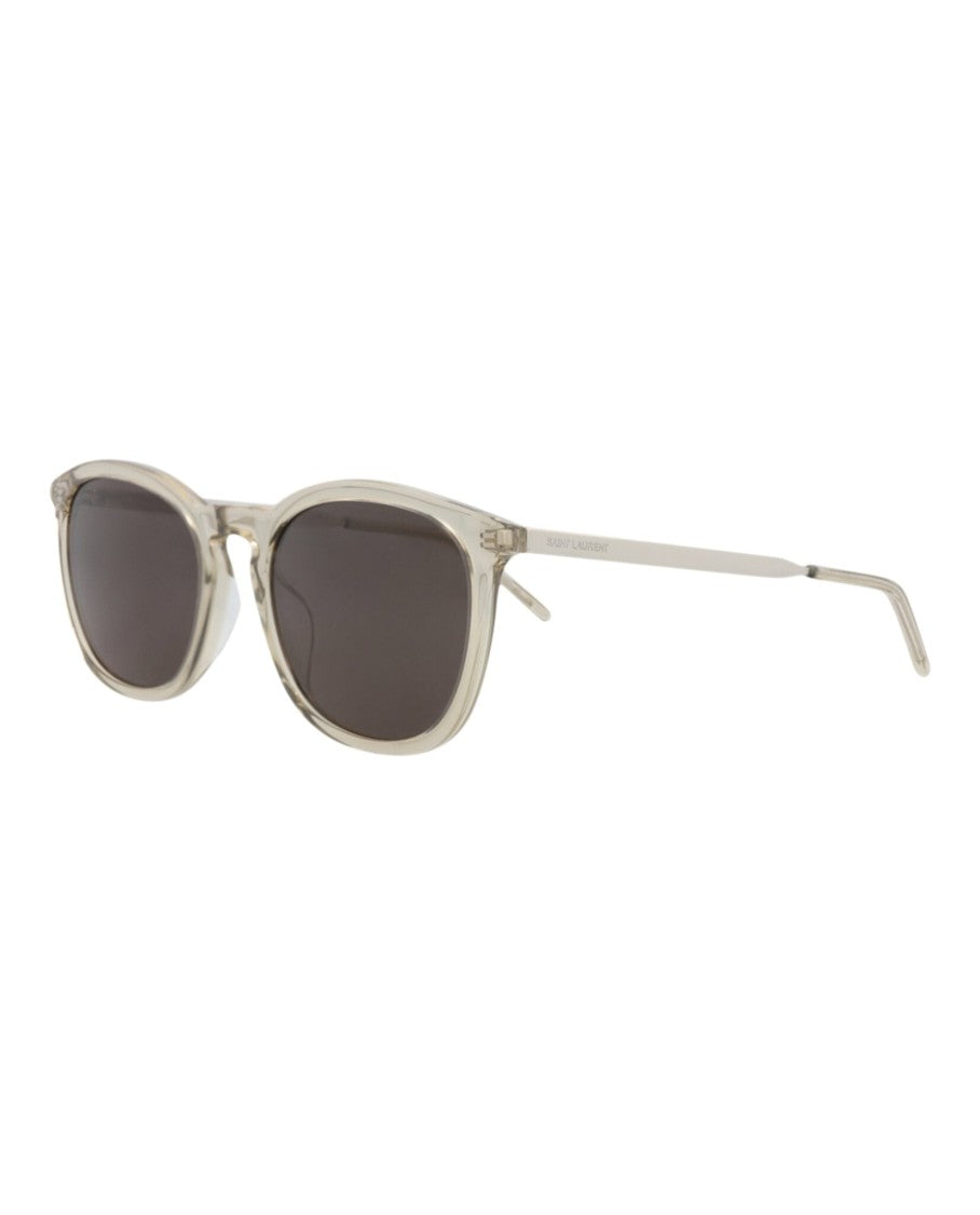 Saint Laurent Square-Frame Acetate Sunglasses With Saddle Nose Bridge